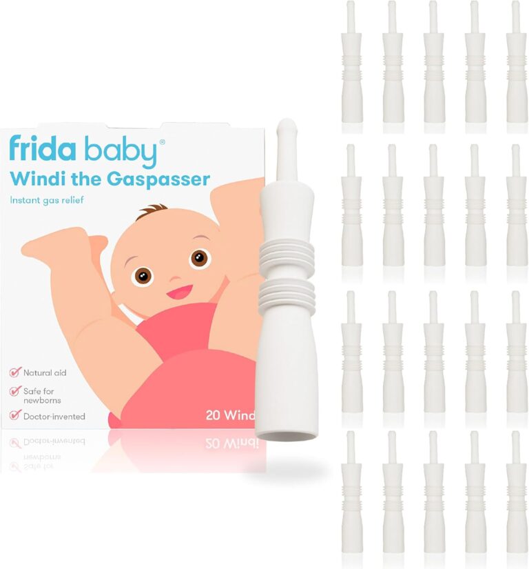 Frida Baby Windi Gas Passer, Baby Gas Relief, Made in USA, 100% Natural, Safe & Effective Instant Relief for Babies & Infants, 20ct