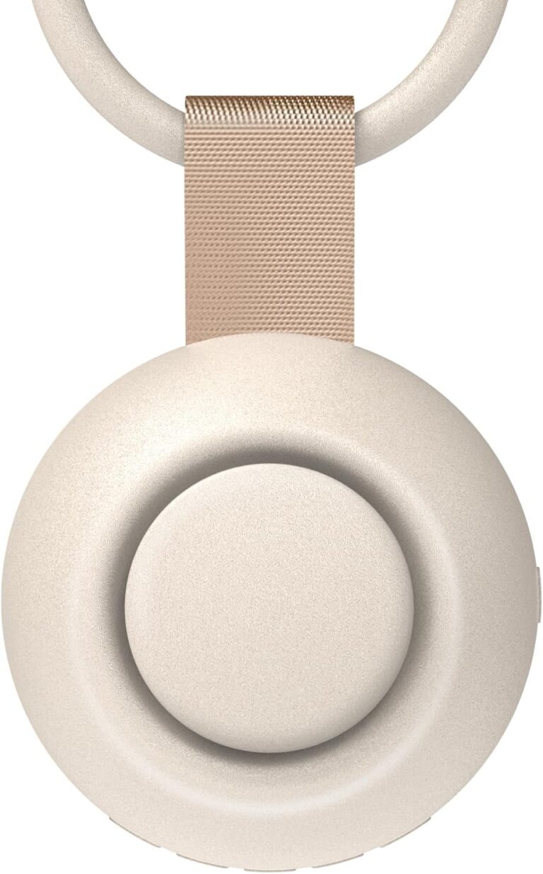 2025 Mom’s Choice Awards, Portable Sound Machine for Baby Adult, AI Cry Detection, 18 Soothing Sound, Bluetooth Rechargeable White Noise Machine for Home Office Travel, Nursery Light, Gray