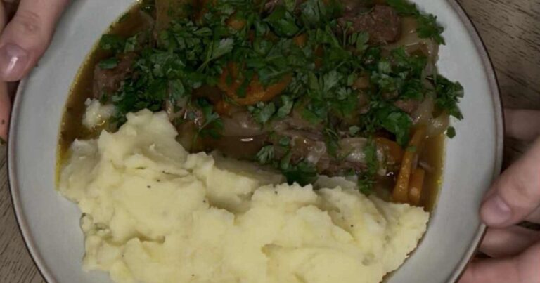 I make delicious beef stew every autumn — it’s cheap and takes 10 minutes