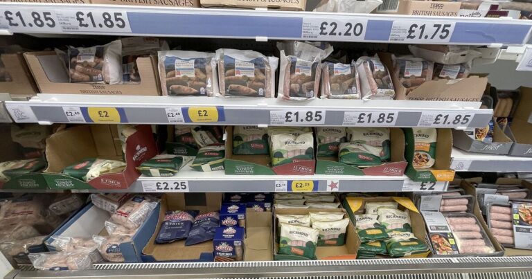 Tesco issues important message to shoppers buying sausages