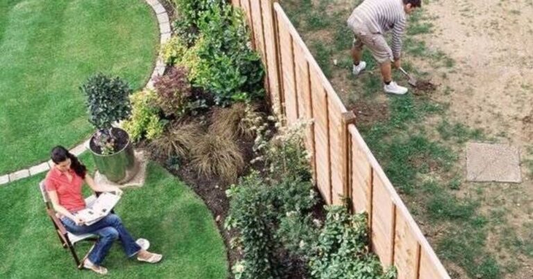 Simple method to tell who owns which side of the fence and who’s responsible