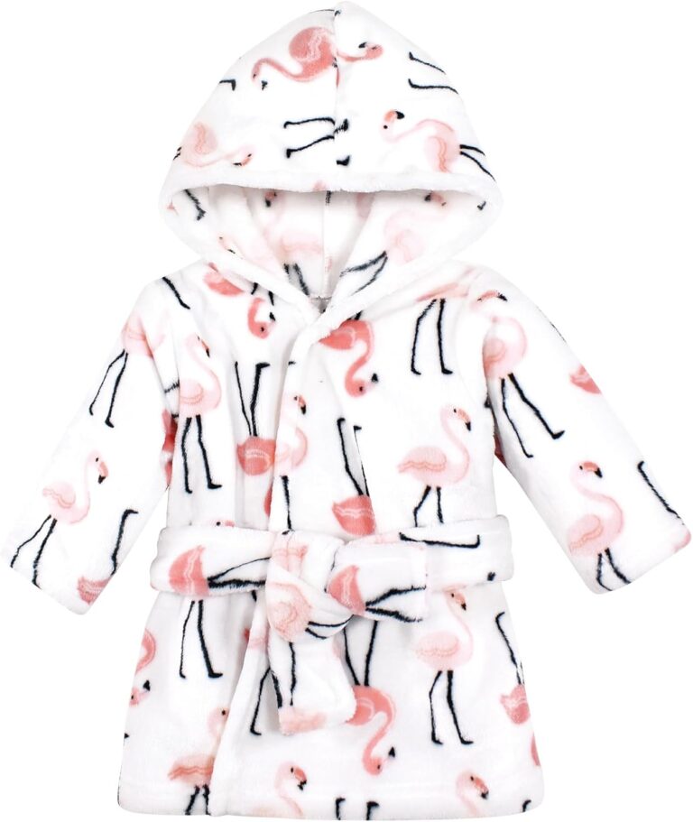 Hudson Baby Unisex Baby Plush Animal Face Bathrobe