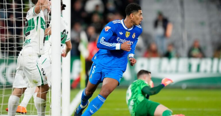 Bellingham, Real Madrid rally to score late goal in draw with Elche | Football News