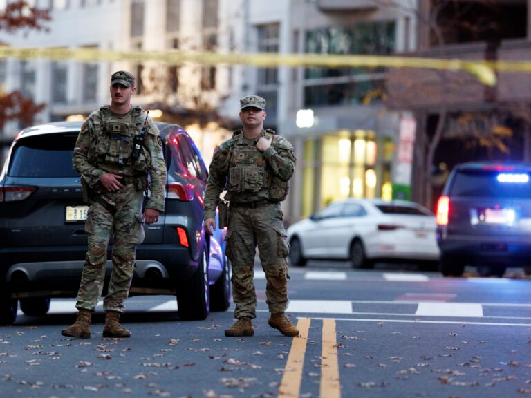 Suspect in Washington, DC, shooting charged with murder after soldier dies | Donald Trump News