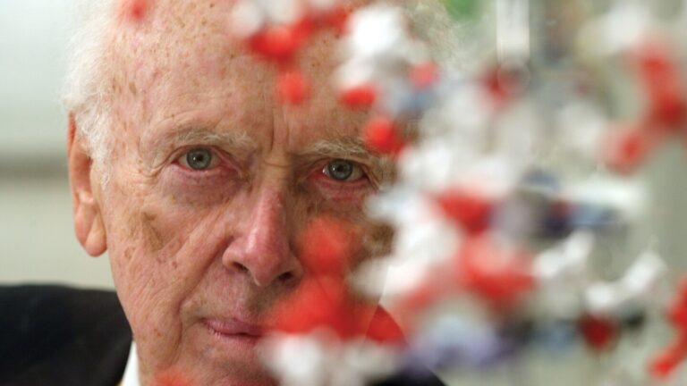 James Watson, who co-discovered DNA’s double helix shape, dies at age 97