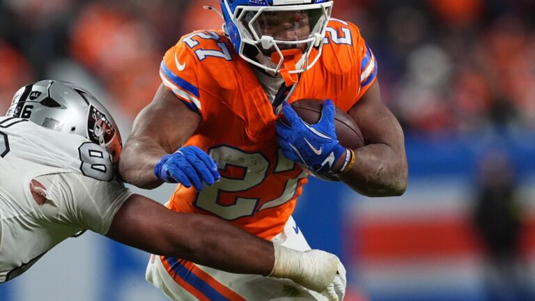 Broncos’ J.K. Dobbins needs foot surgery and is likely done for season, AP source says