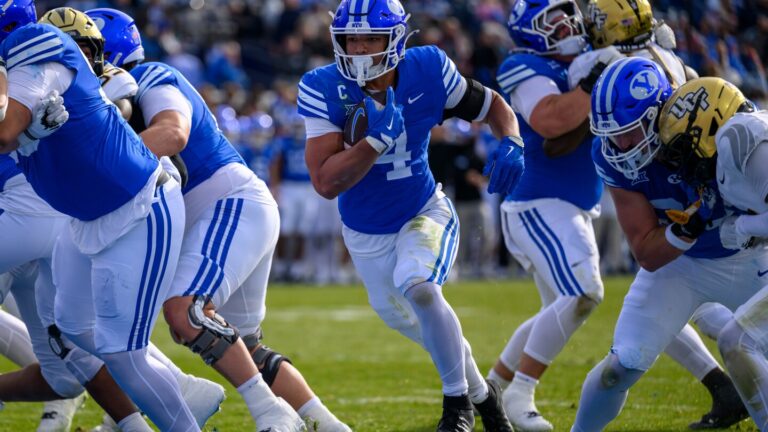Bachmeier and Martin lead No. 11 BYU past UCF 41-21