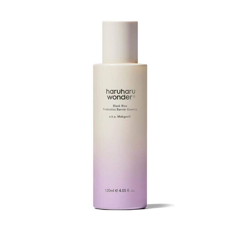 haruharu Wonder Black Rice Probiotics Barrier Essence, Skin Flooding & Layering, Strengthens Skin Barrier, Moisturizes, Glowy Radiant Skin, Ceramide & Panthenol, Holiday Stocking Stuffer, 4.05 fl.oz