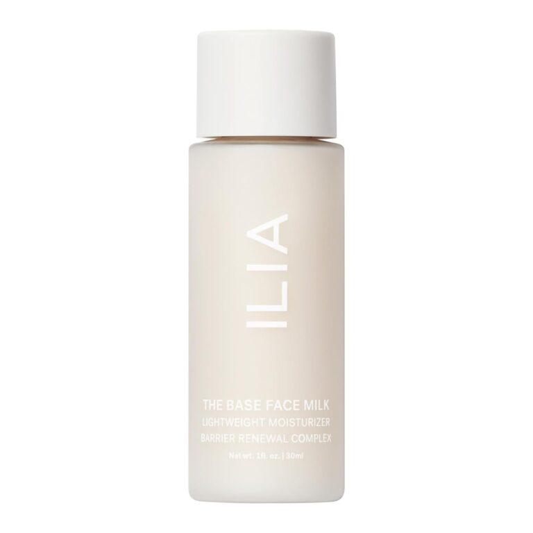 ILIA – The Base Face Milk Essence + Lightweight, Layerable Moisturizer | Hydrate, Smooth, Soothe, Strengthen | Non-Toxic, Vegan, Cruelty-Free, Clean Makeup (Travel Size, 1 fl oz | 30 ml)