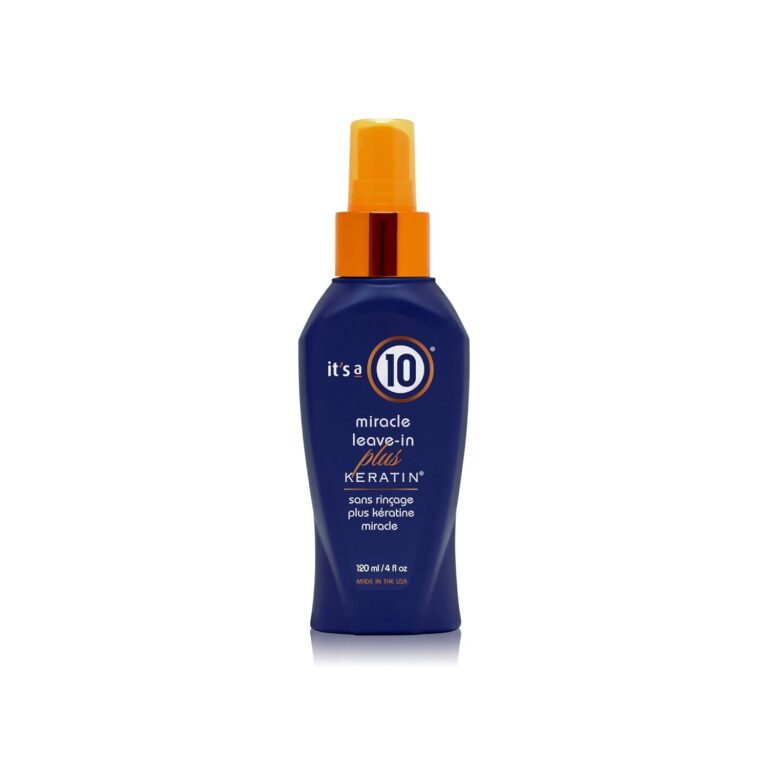 It’s a 10 Haircare Miracle Leave-In Plus Keratin, 4 Fl. Oz (Pack of 1)