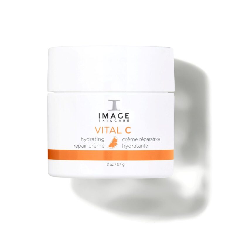 IMAGE Skincare, VITAL C Hydrating Repair Crème, Face Night Cream Moisturizer with Hyaluronic Acid, for Dry Skin
