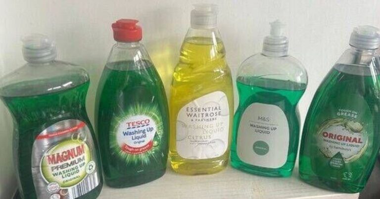 I tried washing-up liquids from 8 supermarkets —the best was much cheaper than Fairy