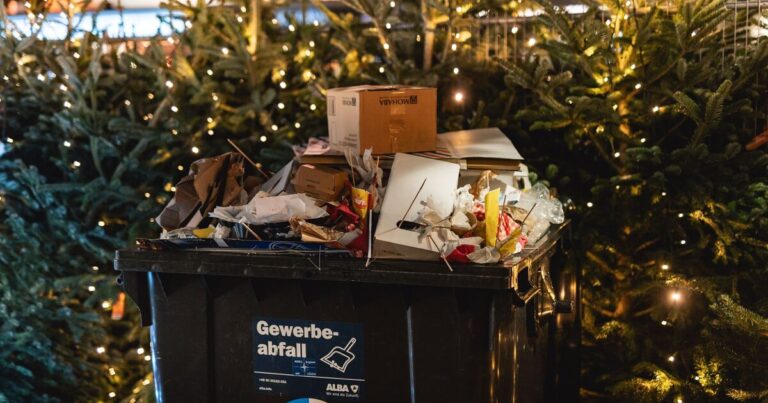 Don’t recycle certain items at Christmas or face hefty fines
