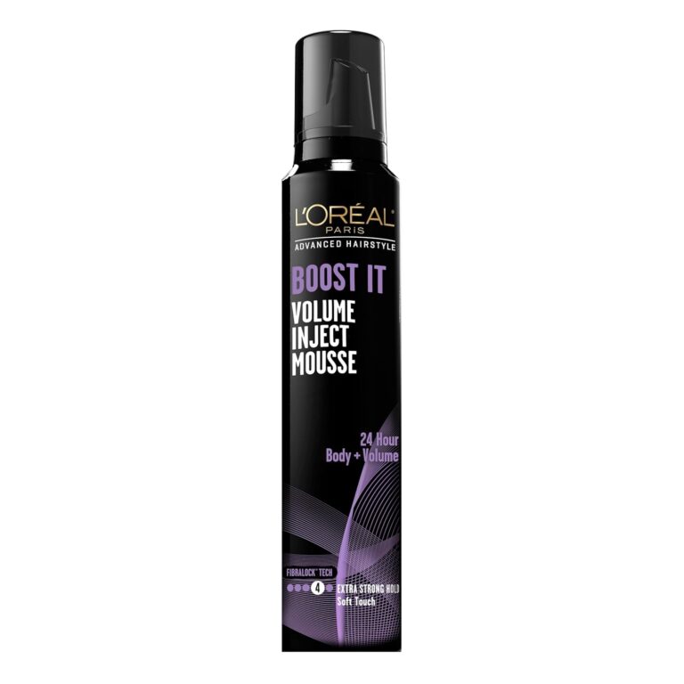 L’Oreal Paris Hair Care Advanced Hairstyle Boost It Volume Inject Mousse, 8.3 Ounce