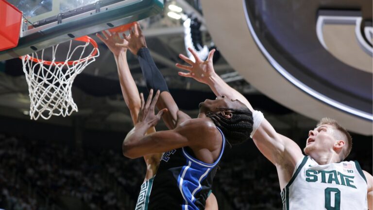 No. 4 Duke beats No. 7 Michigan State 66-60