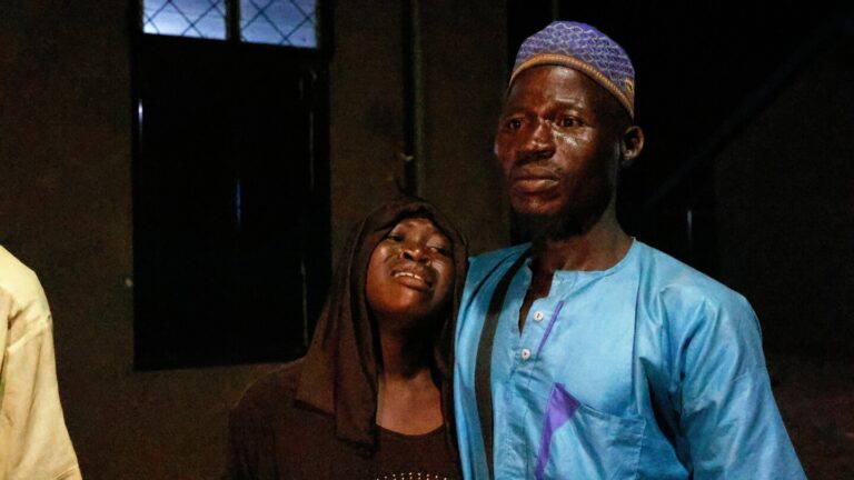 Nigerian children reunite with their parents after release from abduction