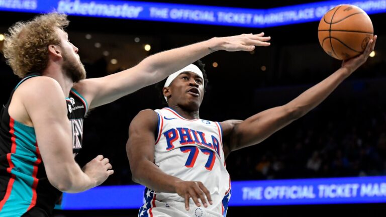 Edgecombe’s 3-pointer gives 76ers OT win over Grizzlies