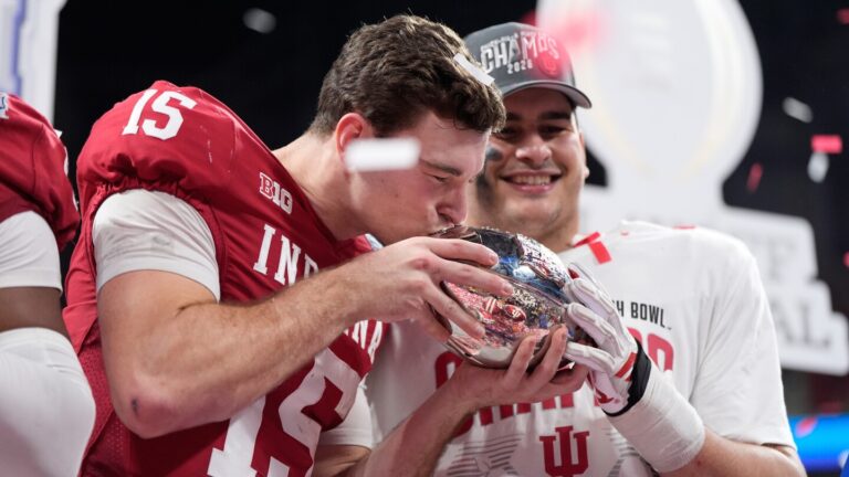 Indiana’s CFP run could put it in the mix for best of all time with a win over Miami in title game