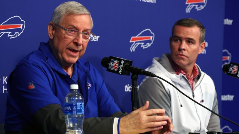 Bills owner feels team hit ‘proverbial playoff wall’ after latest loss in firing coach McDermott